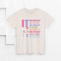 Inspirational Unisex Heavy Cotton Tee – Embrace Mistakes & Start Over - GULLYDESIGN