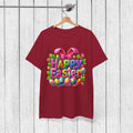 Happy Easter Unisex Heavy Cotton Tee - Fun & Festive Spring Shirt - GULLYDESIGN