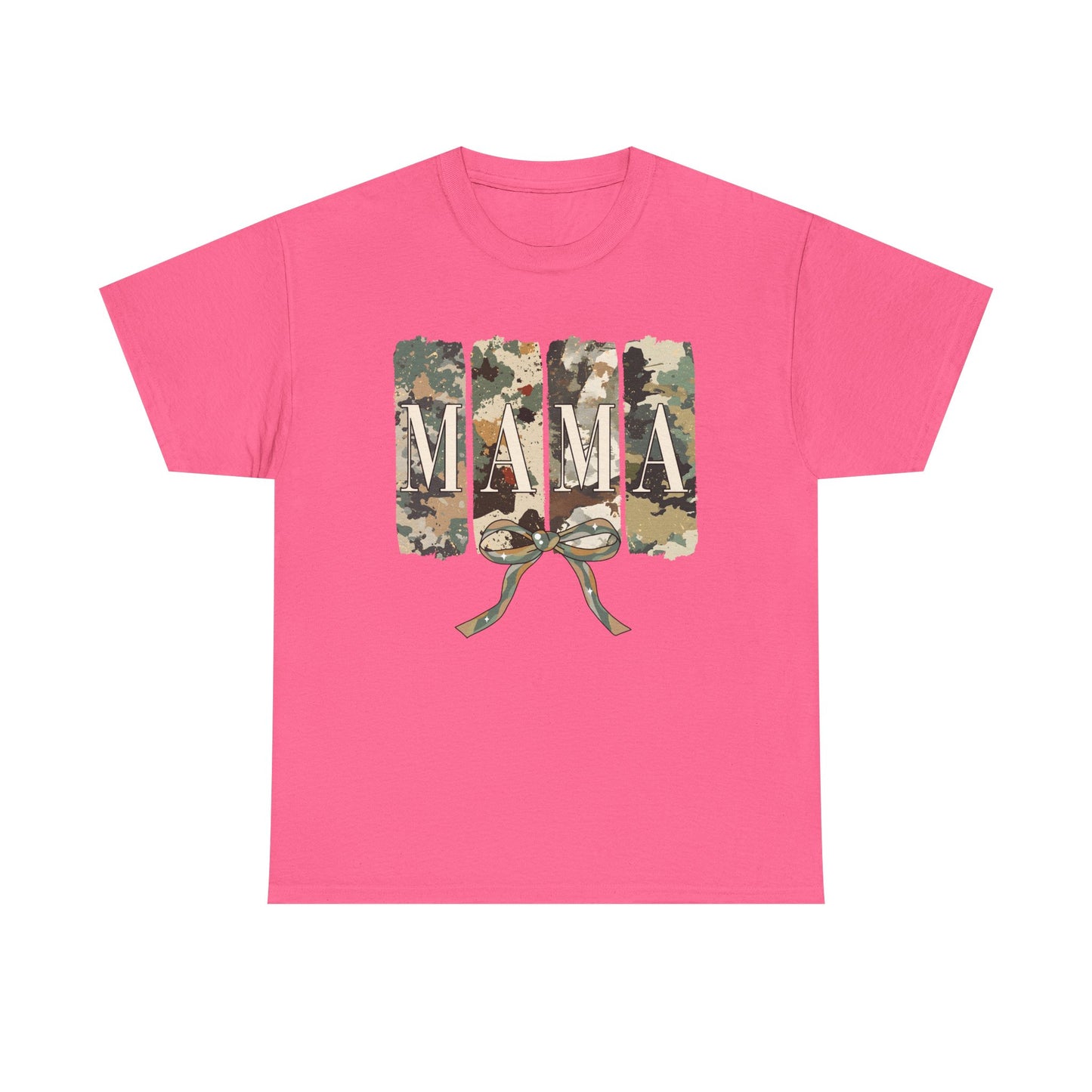 Camo Mama Unisex Heavy Cotton Tee - Perfect Gift for Moms