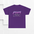 Passion is the Key Unisex Heavy Cotton Tee - Motivational T-Shirt for Inspiration and Abundance - GULLYDESIGN