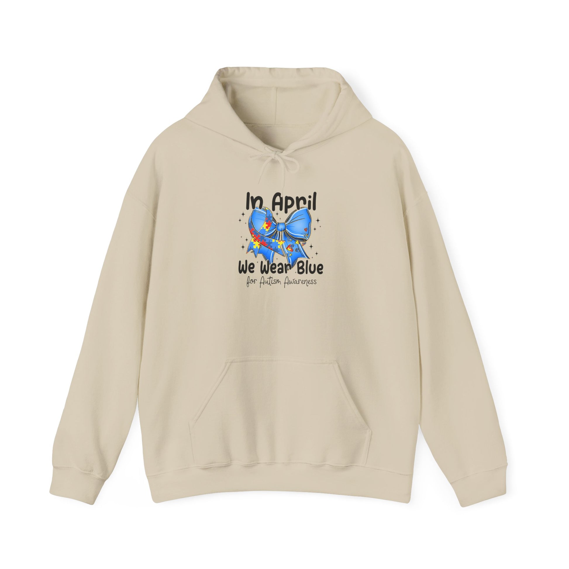 April Awareness Hoodie - We Wear Blue for Autism - GULLYDESIGN