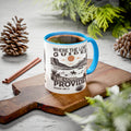 Inspirational Desert Scene Mug - 11oz & 15oz Colorful Coffee Cup for Faith & Encouragement - GULLYDESIGN