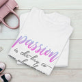 Passion is the Key Unisex Heavy Cotton Tee - Motivational T-Shirt for Inspiration and Abundance - GULLYDESIGN