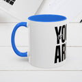 Inspirational Colorful Mug - Empowering Affirmations for Coffee Lovers - GULLYDESIGN