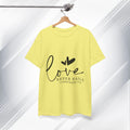 Love Never Fails Unisex Heavy Cotton Tee - Inspirational Christian T-Shirt - GULLYDESIGN