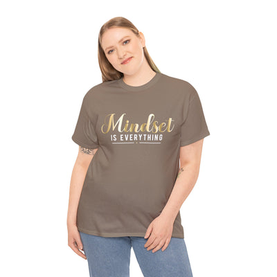 Mindset Unisex Heavy Cotton Tee - Inspirational T-Shirt for Positive Thinking