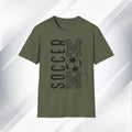 Soccer Mom Unisex Softstyle T-Shirt - Perfect Gift for Sporty Moms - GULLYDESIGN