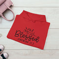 Blessed Hooded Sweatshirt | Jeremiah 17:7 | Cozy Unisex Sweatshirt for Faith & Inspiration - GULLYDESIGN