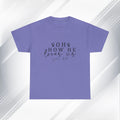 Inspirational Unisex Heavy Cotton Tee - 'Oh How He Loves Us' John 4:10 - GULLYDESIGN