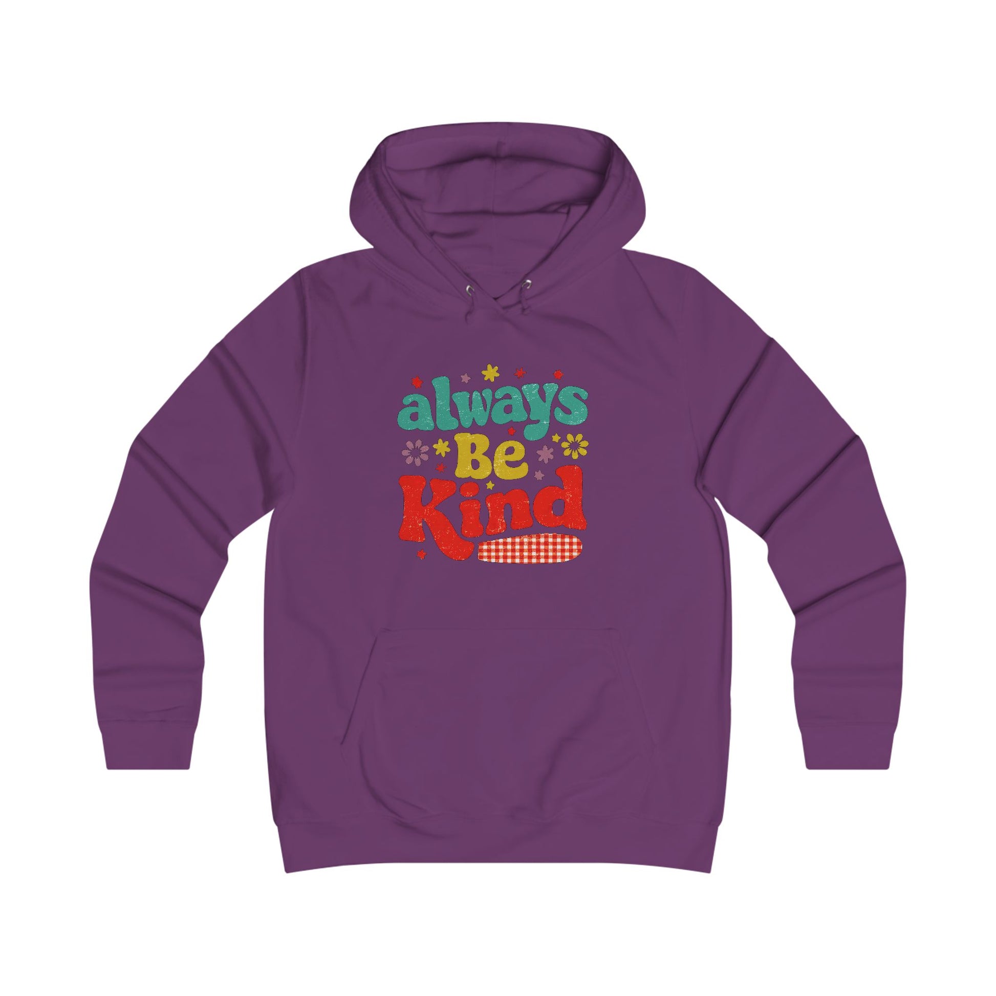 Girlie College Hoodie - Always Be Kind | Cute & Cozy Casual Wear - GULLYDESIGN