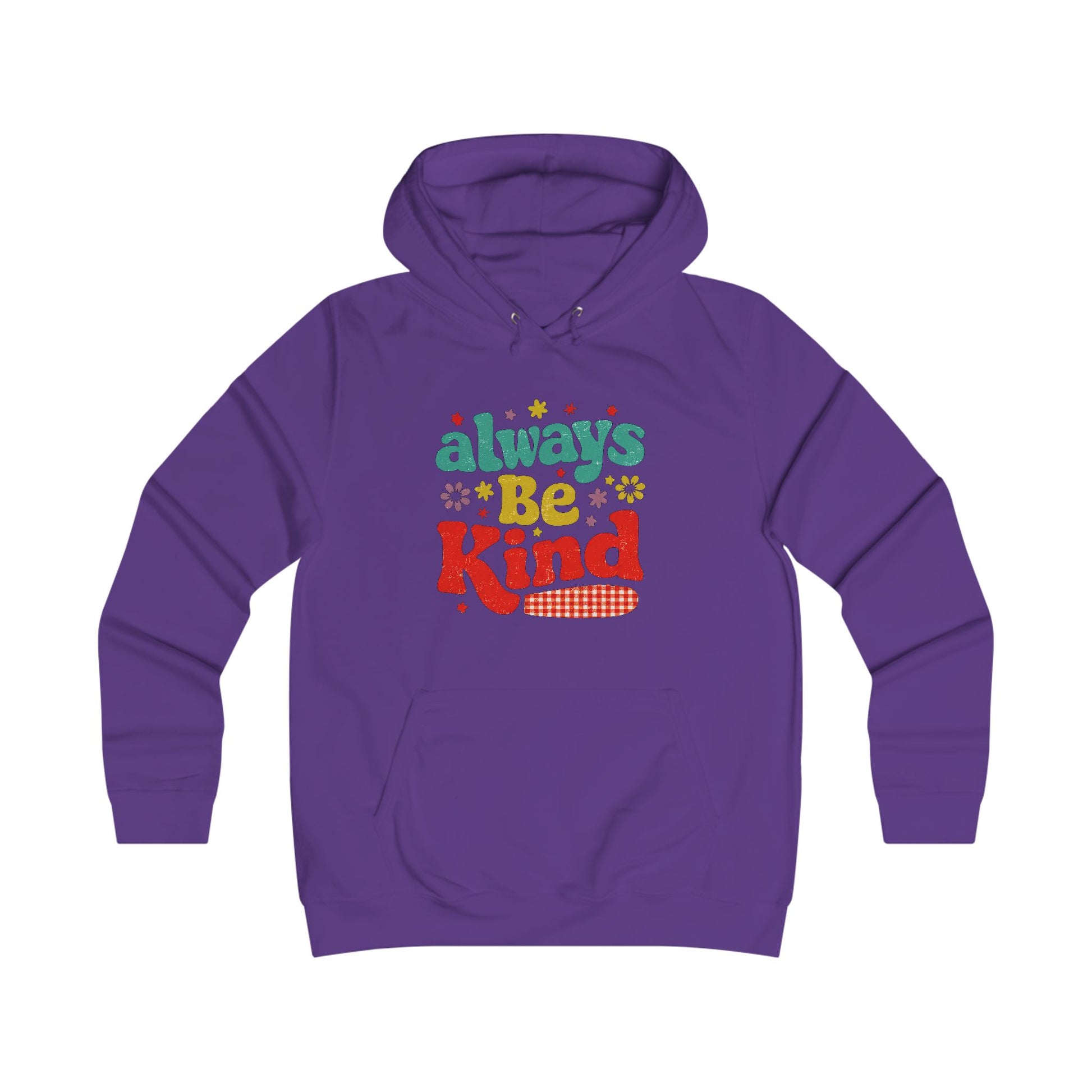 Girlie College Hoodie - Always Be Kind | Cute & Cozy Casual Wear - GULLYDESIGN