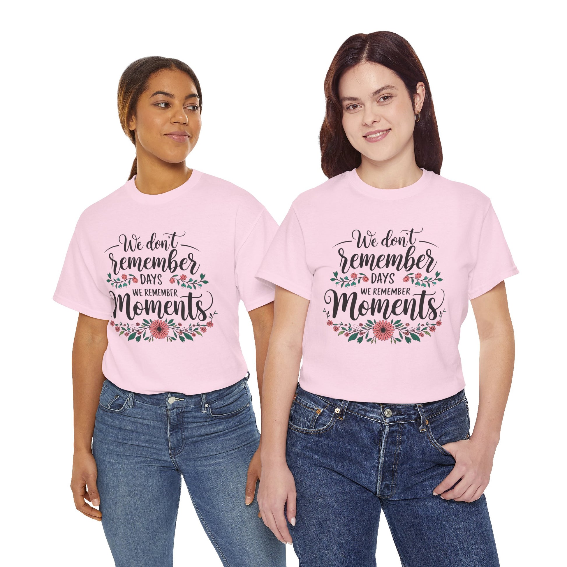 Moments Remembrance Unisex Heavy Cotton Tee - Inspirational Graphic Shirt - GULLYDESIGN