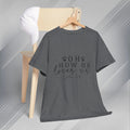 Inspirational Unisex Heavy Cotton Tee - 'Oh How He Loves Us' John 4:10 - GULLYDESIGN