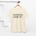Inspirational Unisex Heavy Cotton Tee - 'Tomorrow Needs You' - GULLYDESIGN