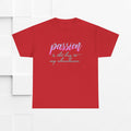 Passion is the Key Unisex Heavy Cotton Tee - Motivational T-Shirt for Inspiration and Abundance - GULLYDESIGN