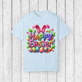 Happy Easter Unisex Garment-Dyed T-Shirt - GULLYDESIGN