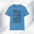 Soccer Mom Unisex Softstyle T-Shirt - Perfect Gift for Sporty Moms - GULLYDESIGN
