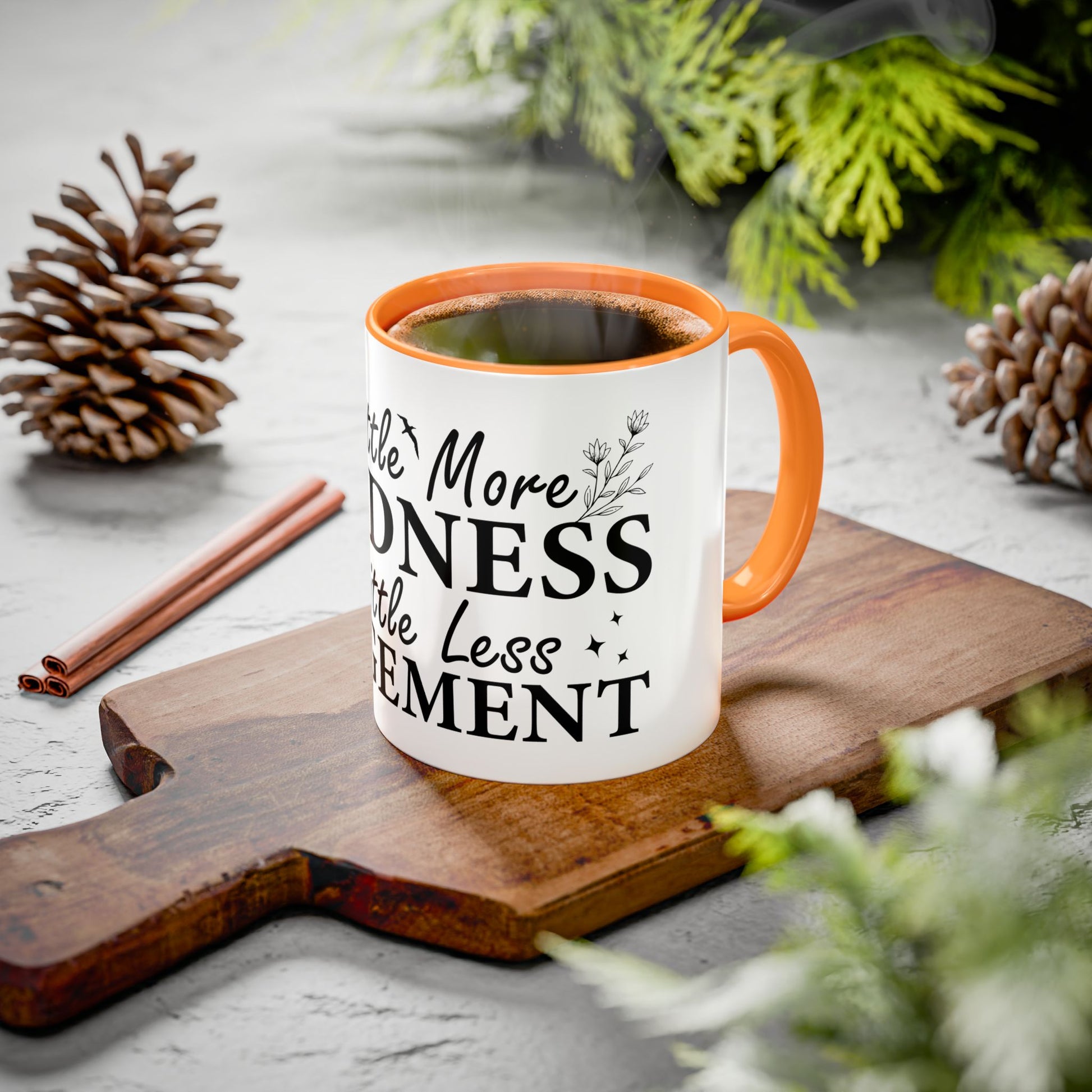 Inspirational Kindness Coffee Mug - 11oz & 15oz - GULLYDESIGN