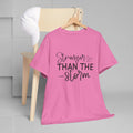 Stronger Than The Storm Unisex Heavy Cotton Tee - GULLYDESIGN