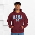 Floral Mama Hoodie - Comfortable Unisex Heavy Blend Sweatshirt for Moms - GULLYDESIGN