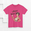 Mama Needs Wine Unisex Heavy Cotton Tee - Fun and Playful Gift for Wine Lovers - GULLYDESIGN