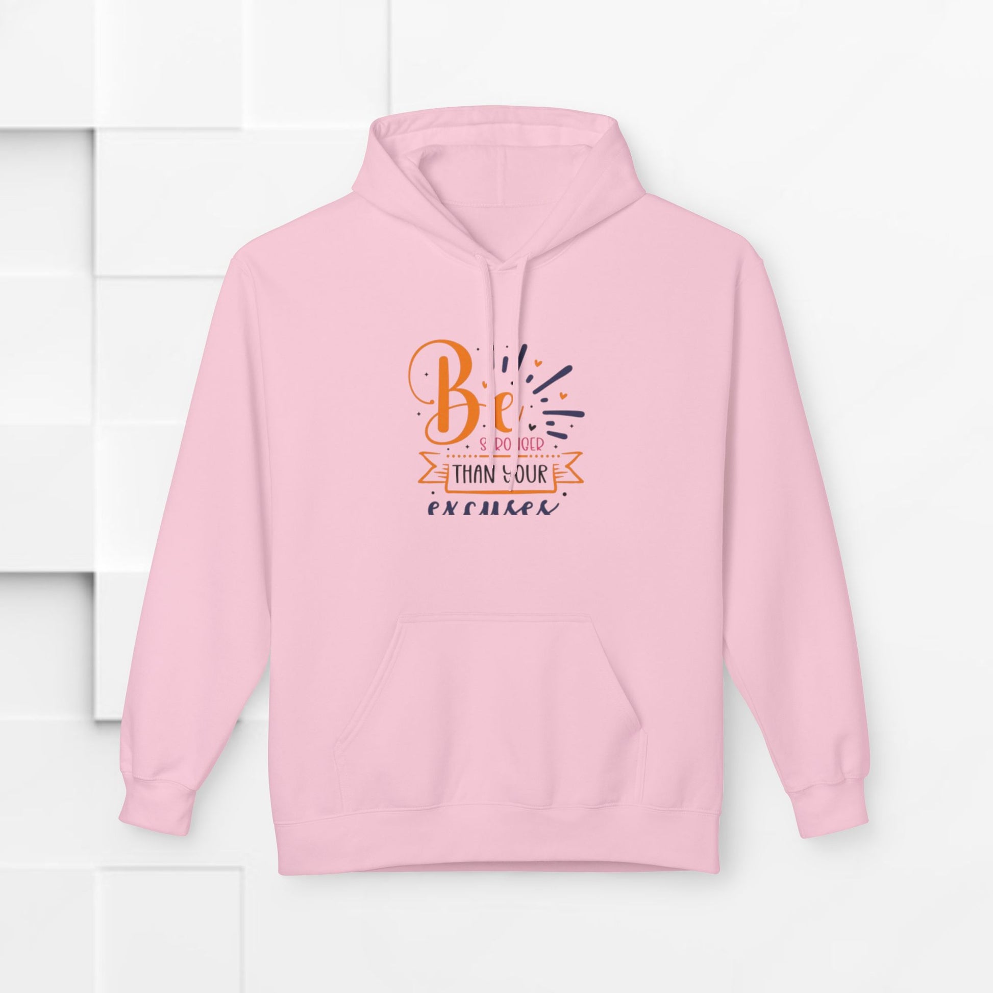 Be Brighter Than Your Excuses Unisex Hoodie - GULLYDESIGN