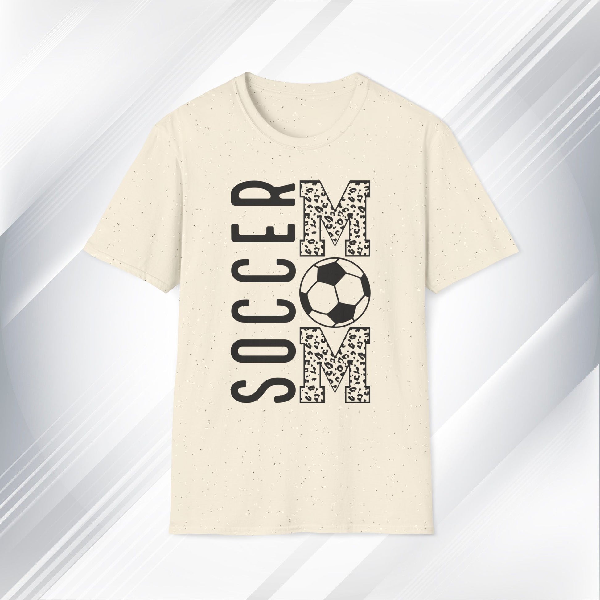 Soccer Mom Unisex Softstyle T-Shirt - Perfect Gift for Sporty Moms - GULLYDESIGN
