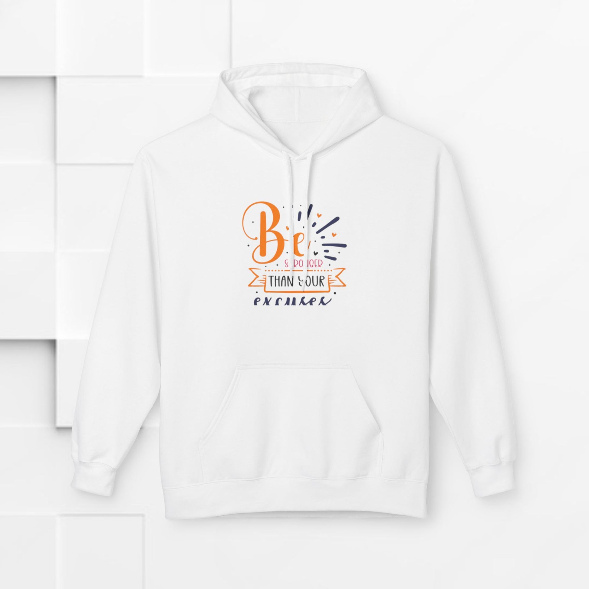 Be Brighter Than Your Excuses Unisex Hoodie - GULLYDESIGN