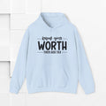 Know Your Worth Inspirational Hoodie - GULLYDESIGN