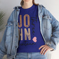 Personalized Unisex Heavy Cotton Tee - Custom Name & Age Design - GULLYDESIGN