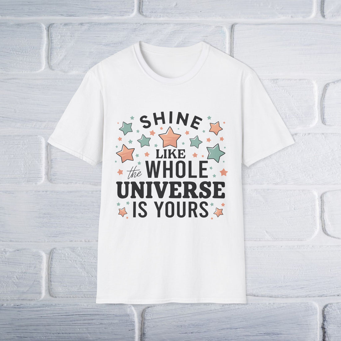 Shine Like The Universe T-Shirt - Unisex - GULLYDESIGN