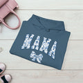 Floral Mama Hoodie - Comfortable Unisex Heavy Blend Sweatshirt for Moms - GULLYDESIGN