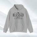 Blessed Mom Unisex Heavy Blend™ Hooded Sweatshirt - All Day Every Day - GULLYDESIGN