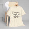 Stronger Than The Storm Unisex Heavy Cotton Tee - GULLYDESIGN