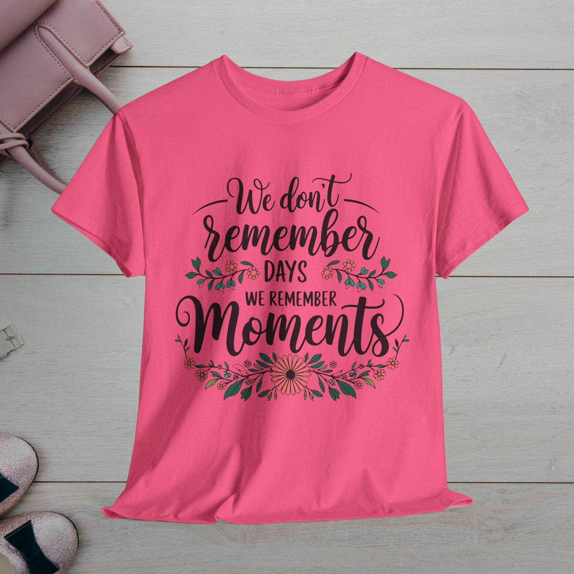 Moments Remembrance Unisex Heavy Cotton Tee - Inspirational Graphic Shirt - GULLYDESIGN