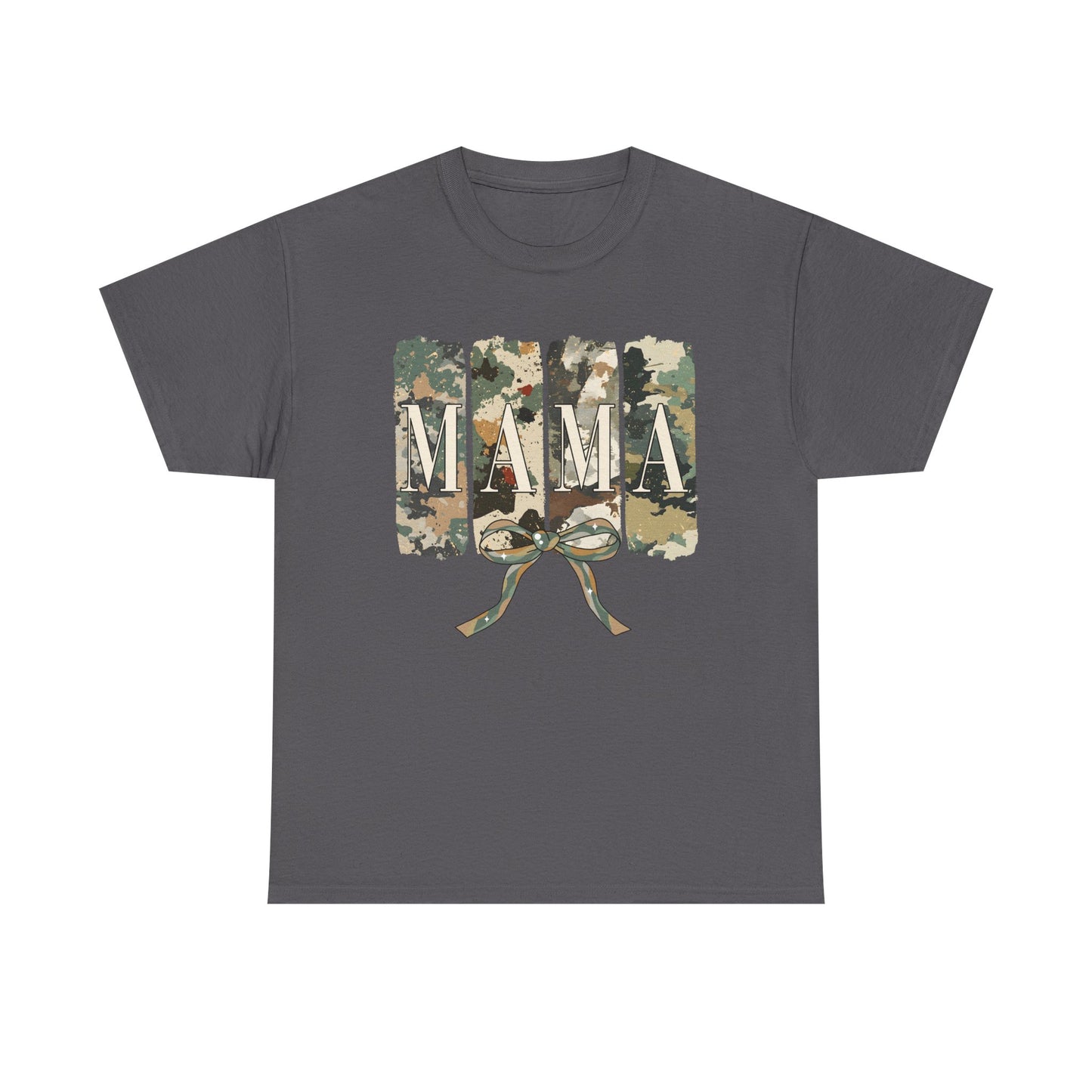 Camo Mama Unisex Heavy Cotton Tee - Perfect Gift for Moms