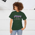 Passion is the Key Unisex Heavy Cotton Tee - Motivational T-Shirt for Inspiration and Abundance - GULLYDESIGN
