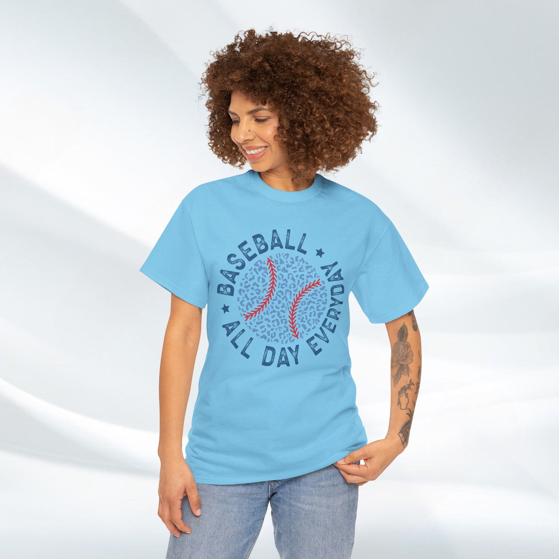Baseball All Day Everyday Unisex Heavy Cotton Tee - GULLYDESIGN
