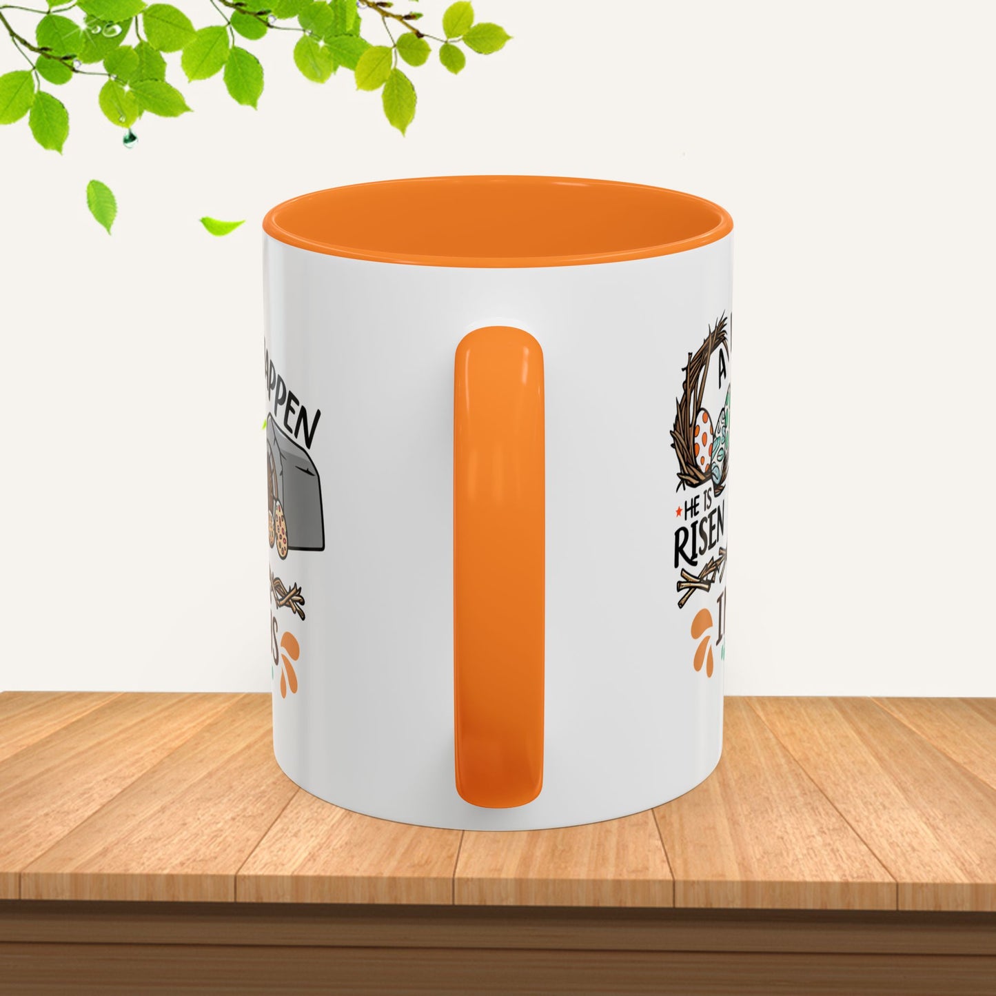 Inspirational Easter Mug - "A Lot Can Happen in 3 Days" - Colorful 11oz & 15oz Coffee Cup - GULLYDESIGN