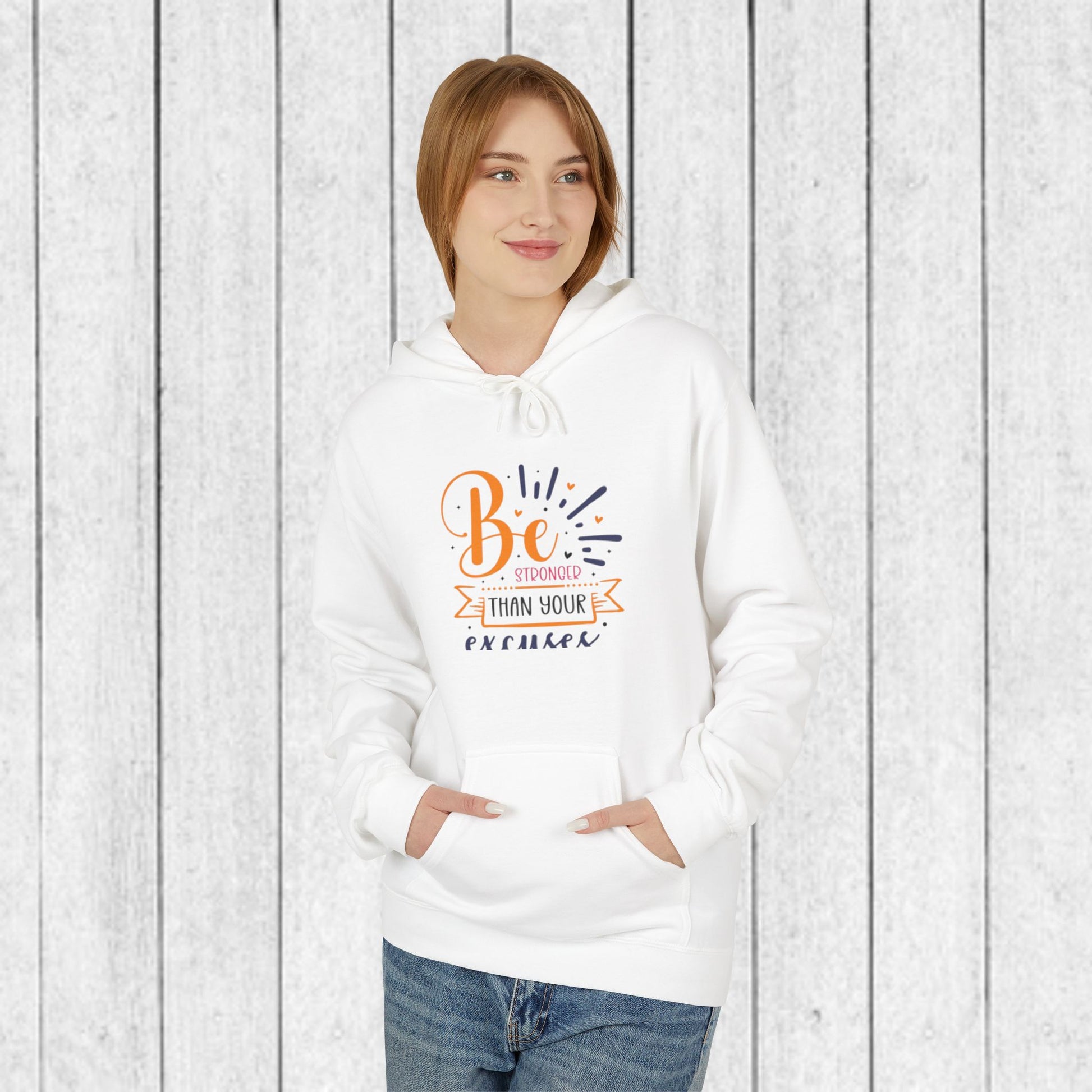 Be Brighter Than Your Excuses Unisex Hoodie - GULLYDESIGN