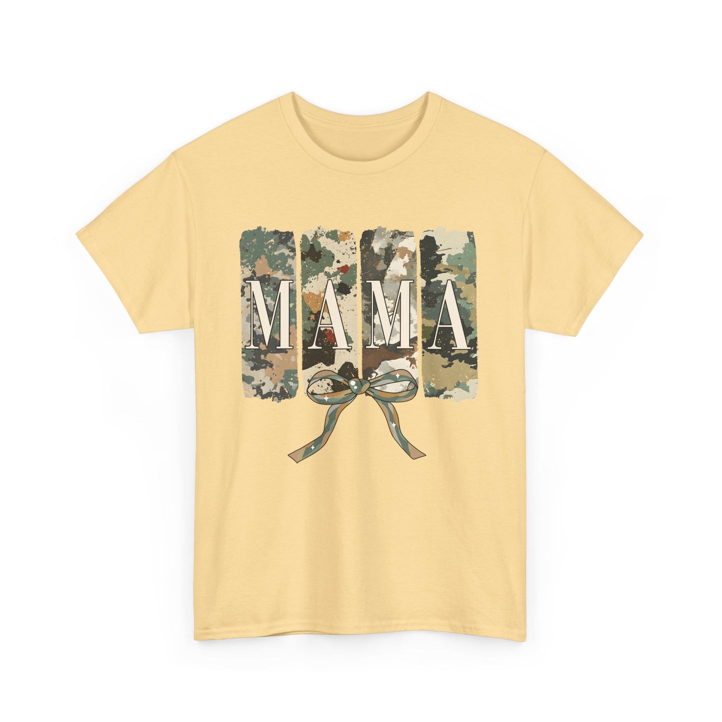 Camo Mama Unisex Heavy Cotton Tee - Perfect Gift for Moms