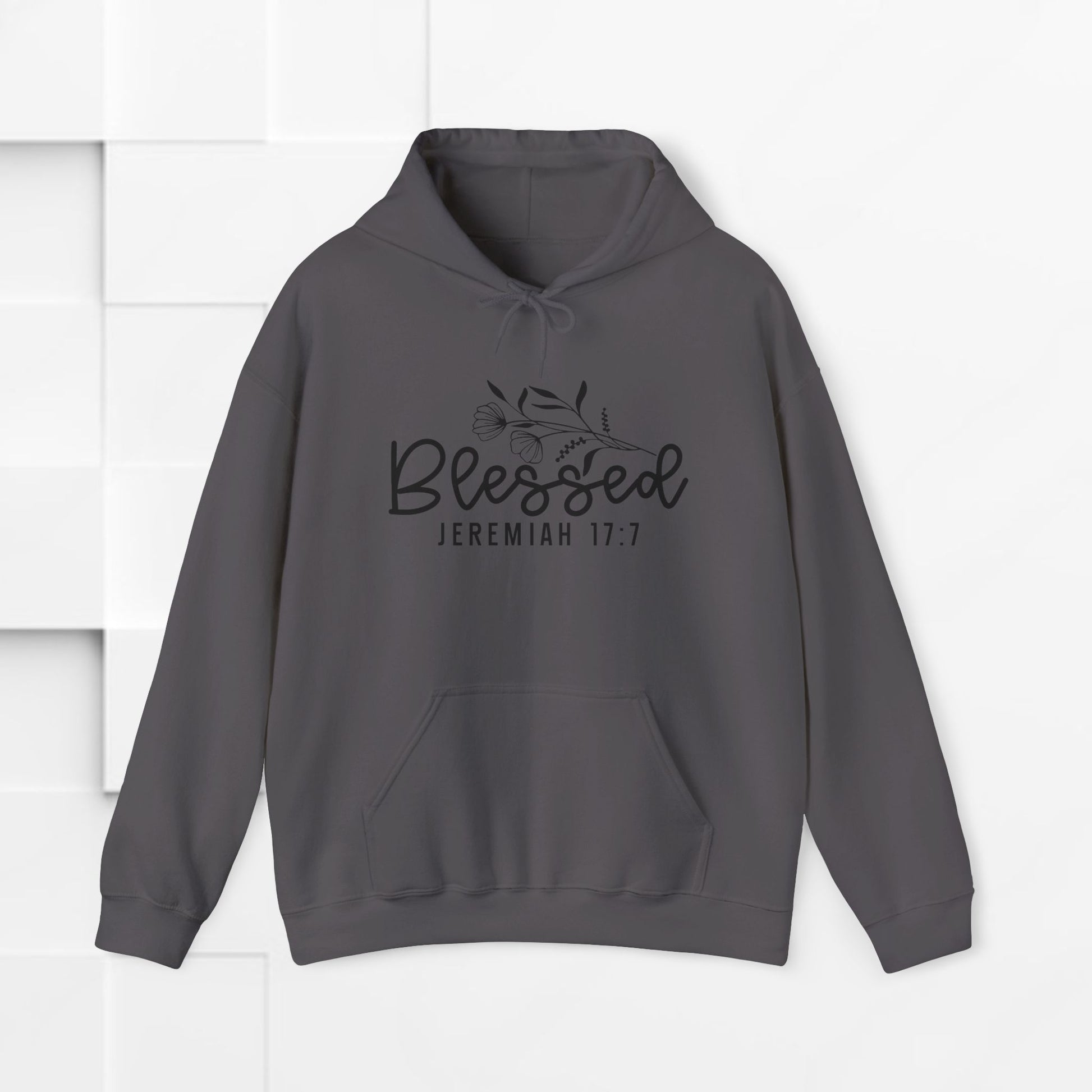 Blessed Jeremiah 17:7 Unisex Heavy Blend Hoodie - GULLYDESIGN