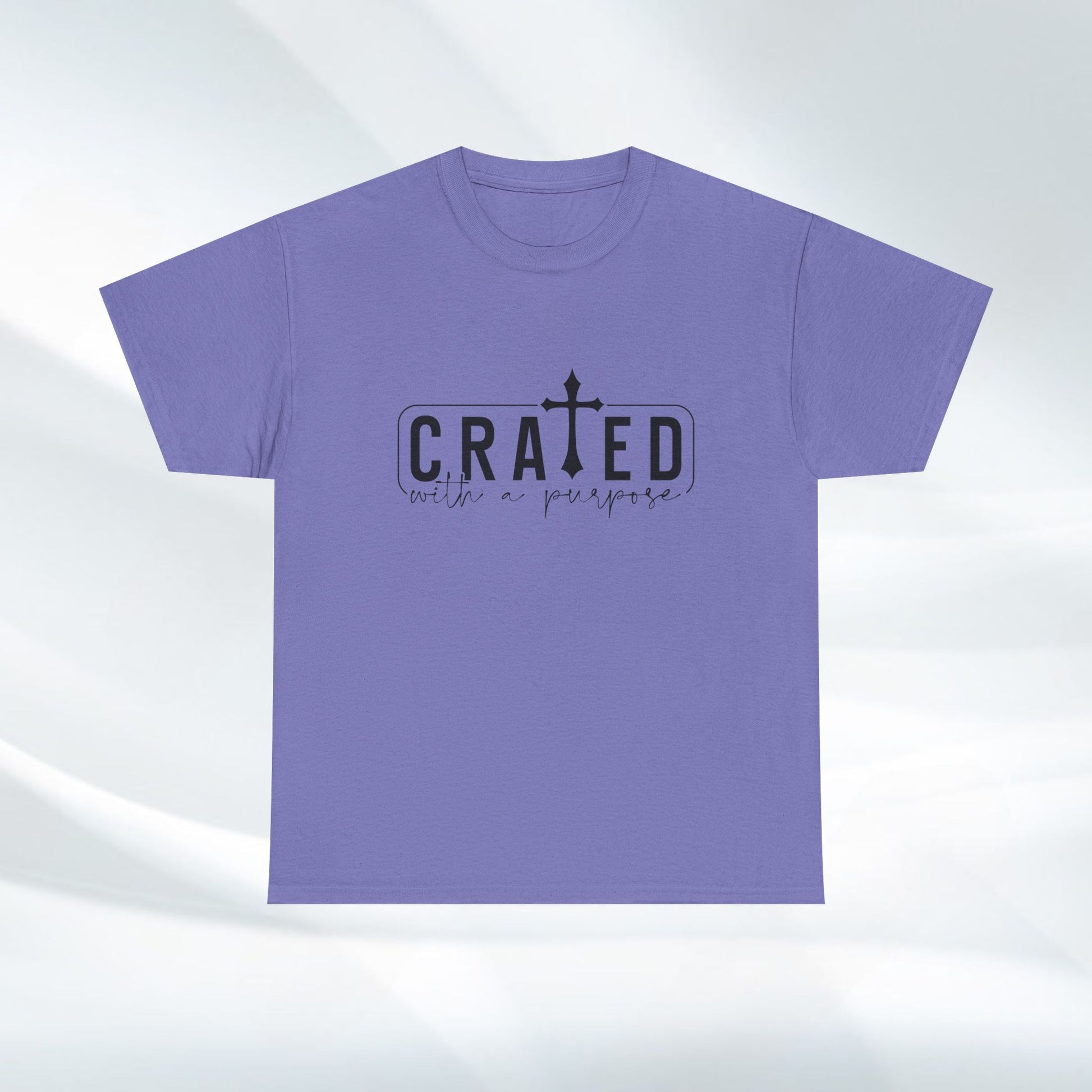 Unisex Heavy Cotton Tee - Grated with a Purpose Graphic Tee - GULLYDESIGN