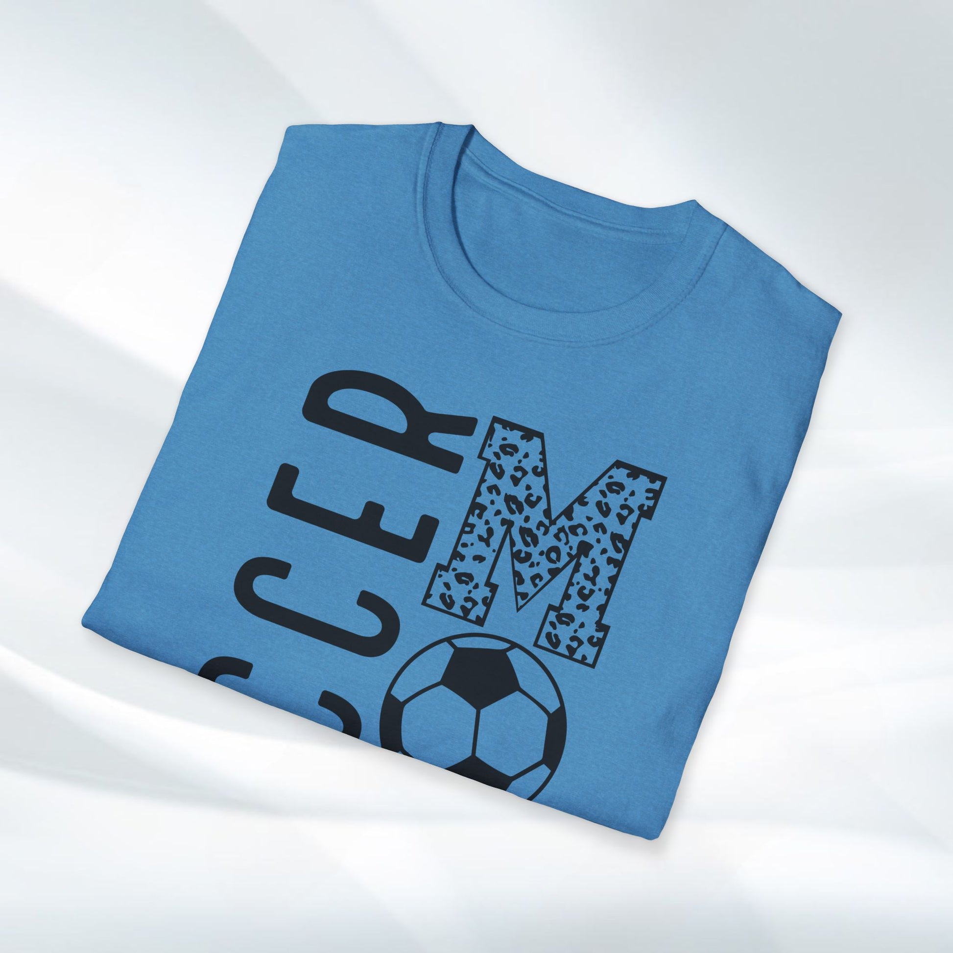 Soccer Mom Unisex Softstyle T-Shirt - Perfect Gift for Sporty Moms - GULLYDESIGN
