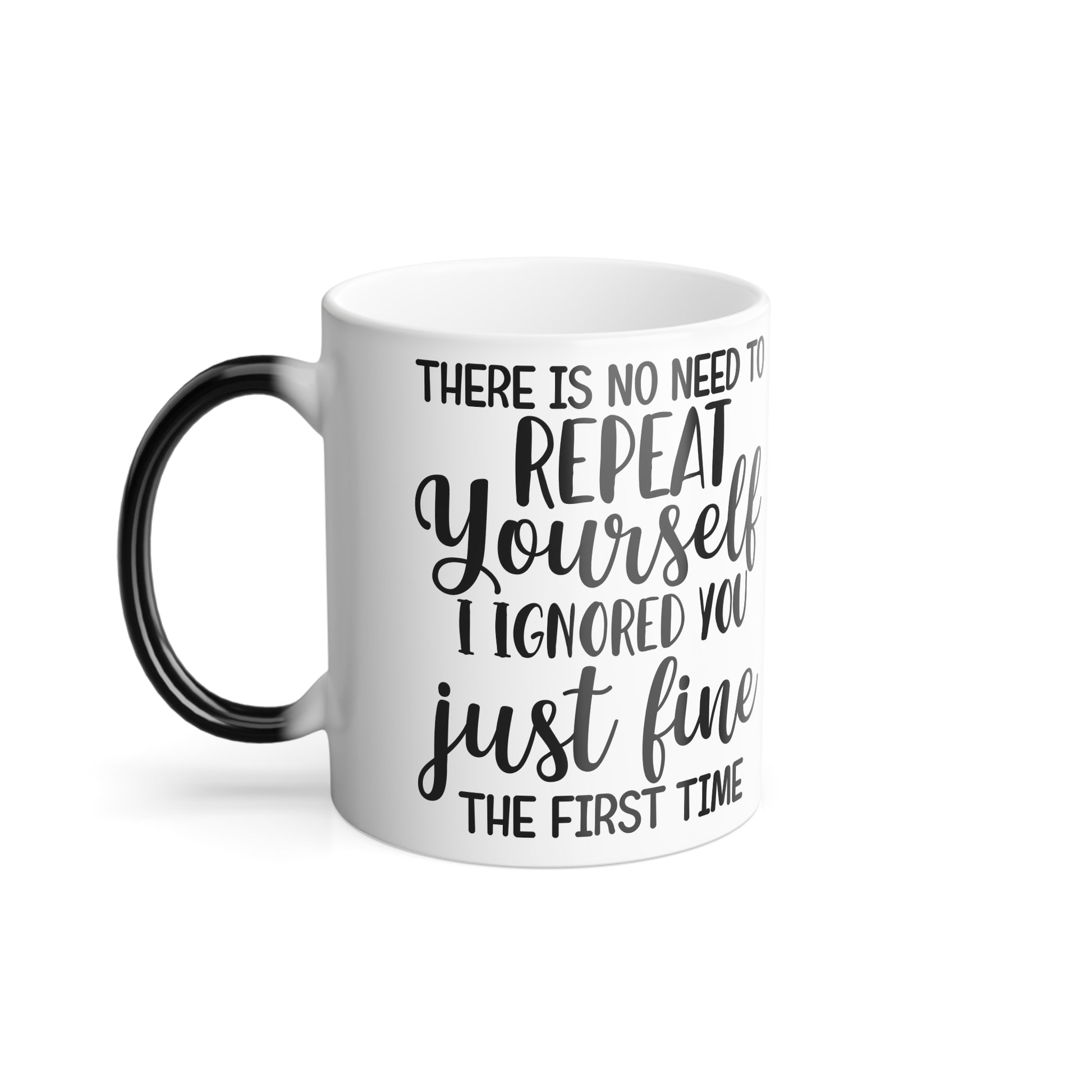 Inspirational Color Morphing Mug - 11oz Motivational Coffee Cup for Self-Love - GULLYDESIGN