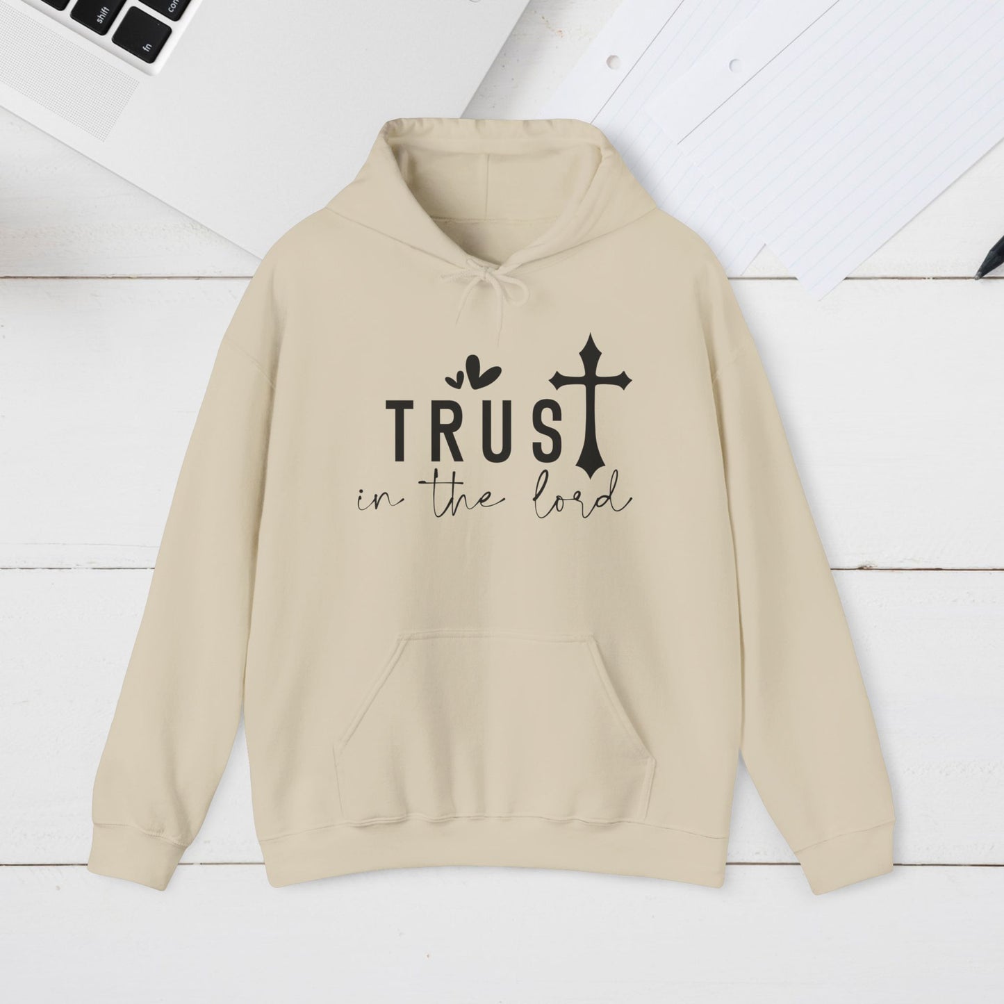 Trust in the Lord Hoodie - Unisex Heavy Blend Sweatshirt