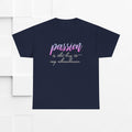 Passion is the Key Unisex Heavy Cotton Tee - Motivational T-Shirt for Inspiration and Abundance - GULLYDESIGN