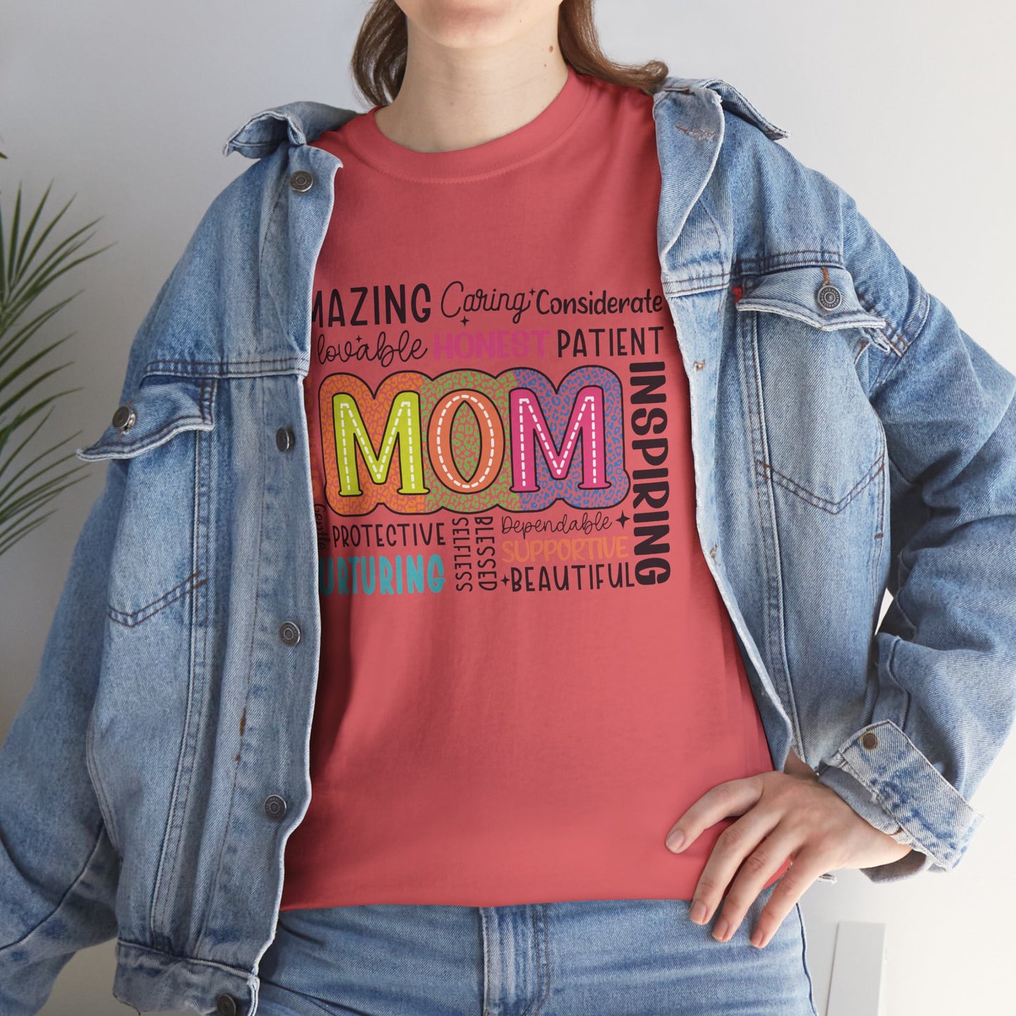 Inspiring Mom Tribute Unisex Heavy Cotton Tee