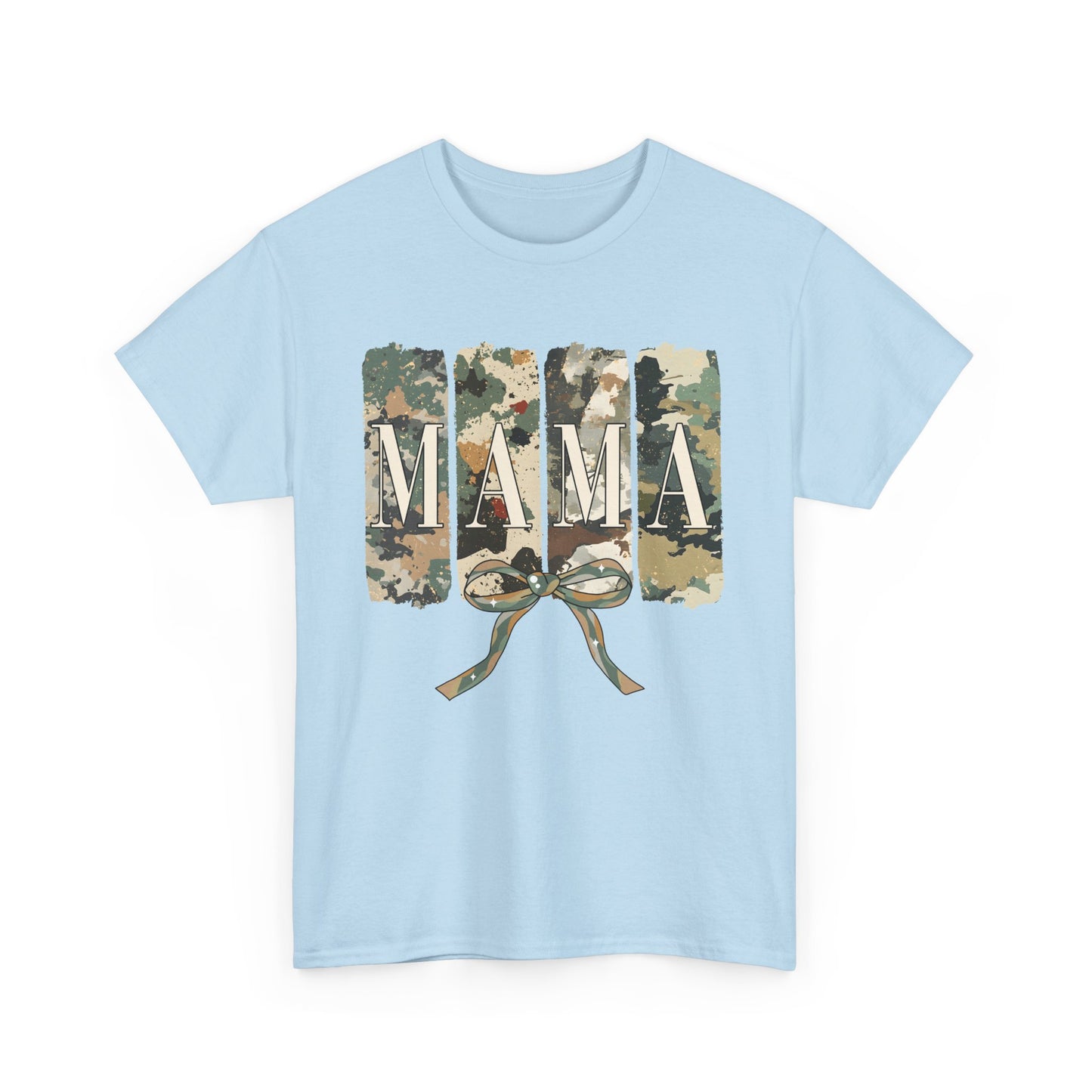 Camo Mama Unisex Heavy Cotton Tee - Perfect Gift for Moms