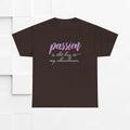 Passion is the Key Unisex Heavy Cotton Tee - Motivational T-Shirt for Inspiration and Abundance - GULLYDESIGN